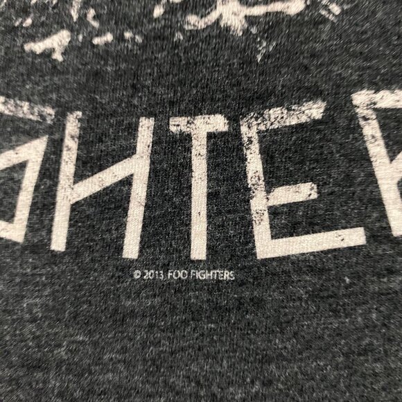 Foo Fighters 2013 T Shirt Men's Large Gray - Picture 3 of 7